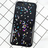 LACK Fashion Bling Glitter Case For iphone 6 Case For iphone 6S 7 7 PLus Back Cover Luxury Love Heart Shining Powder Phone Cases