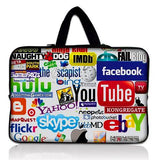 7.9 9.7 10 12 13 14 15 17" panda Tablet Sleeve Case Mini PC Laptop Bag 10.1 11.6 13.3 15.4 15.6 Computer Handbag Protector Cover