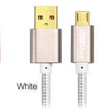 Micro usb Cable for Samsung galaxy HTC MEIZU Huawei Android 3m 2m Fast Charge wire Microusb Nylon Mini USB Charger Cable