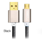 Micro usb Cable for Samsung galaxy HTC MEIZU Huawei Android 3m 2m Fast Charge wire Microusb Nylon Mini USB Charger Cable