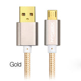 Micro usb Cable for Samsung galaxy HTC MEIZU Huawei Android 3m 2m Fast Charge wire Microusb Nylon Mini USB Charger Cable