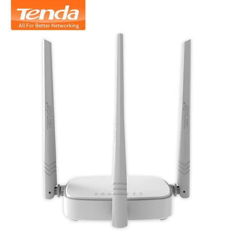 Tenda N318 300Mbps Wireless WiFi Router Wi-Fi Repeater,Multi Language Firmware,Router/WISP/Repeater/AP Mode,1WAN+3LAN RJ45 Ports