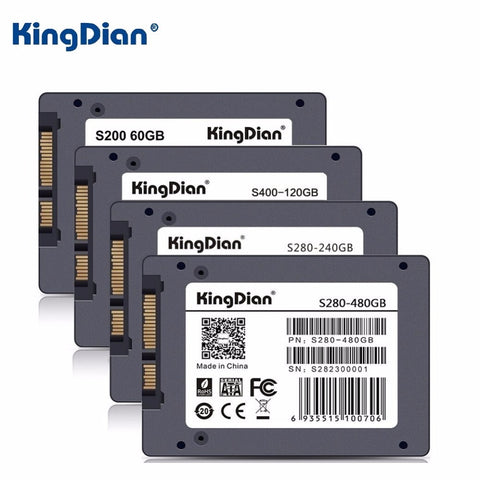 SSD SATA3 2.5inch 60GB 120G 240GB 480G Hard Drive Disk HD HDD factory directly KingDian Brand