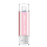 Suntrsi OTG Pen drive 32GB High Speed Metal USB Stick 64gb 16gb Pendrive USB 3.0 Flash Drive Customized Logo USB Flash Drive