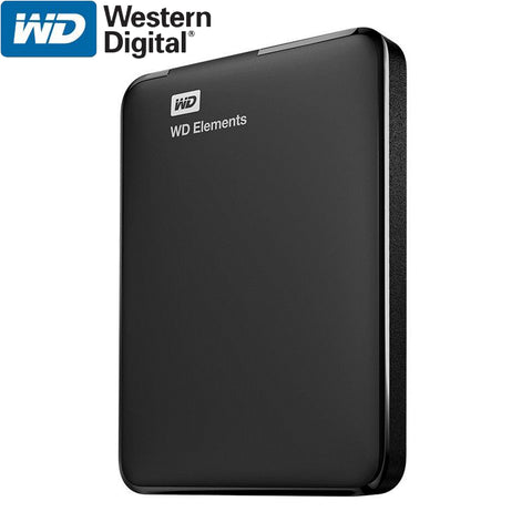 WD Elements Portable External Hard Drive Disk HD 1TB 2TB High capacity SATA USB 3.0 Storage Device Original for Computer Laptop