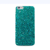 Luxury Shinning Glitter Cover For iphone 7 7 Plus 6 6S Plus SE 5 5S Soft Love Heart Phone Capa Fundas for iPhone7