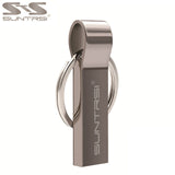 Suntrsi USB Flash Drive 64GB Metal Steel Pen Drive High Speed Pendrive Key Chain USB Stick Flash Drive Memory USB Flash Freeship