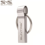 Suntrsi USB Flash Drive 64GB Metal Steel Pen Drive High Speed Pendrive Key Chain USB Stick Flash Drive Memory USB Flash Freeship