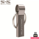 Suntrsi USB Flash Drive 64GB Metal Steel Pen Drive High Speed Pendrive Key Chain USB Stick Flash Drive Memory USB Flash Freeship