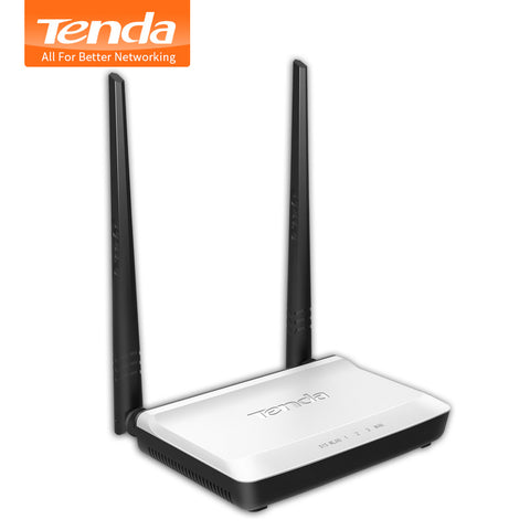 Tenda N300 300Mbps Wireless WiFi Router Wi-Fi Repeater Booster, Multi language Firmware,1WAN+3LAN Ports, 802.11b/g/n, Easy Setup