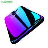 FLOVEME Phone Case For iPhone 7 6s 6 Plus 5s Xiaomi redmi 4 pro Cases For Huawei P10 Samsung Galaxy S6 S7 S8 Edge Cover Blue-Ray