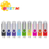 Biyetimi USB Flash Drive Pen Drive  pendrive 8gb 16gb 32gb  OTG external storage  Usb Memory Stick Flash Drive for  smart phone