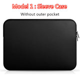 Hot Zipper Computer Sleeve Case For Macbook Laptop AIR PRO Retina 11 12 13 14 15 13.3 15.4 15.6 inch Notebook Touch Bar Bag