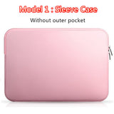 Hot Zipper Computer Sleeve Case For Macbook Laptop AIR PRO Retina 11 12 13 14 15 13.3 15.4 15.6 inch Notebook Touch Bar Bag