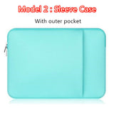 Hot Zipper Computer Sleeve Case For Macbook Laptop AIR PRO Retina 11 12 13 14 15 13.3 15.4 15.6 inch Notebook Touch Bar Bag