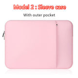 Hot Zipper Computer Sleeve Case For Macbook Laptop AIR PRO Retina 11 12 13 14 15 13.3 15.4 15.6 inch Notebook Touch Bar Bag