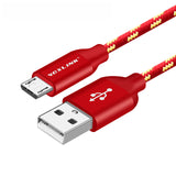 VOXLINK Micro USB Cable Fast Charging Mobile Phone USB Charger Cable 1m 2m 3m Data Sync Cable for Samsung HTC LG Sony Android
