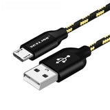 VOXLINK Micro USB Cable Fast Charging Mobile Phone USB Charger Cable 1m 2m 3m Data Sync Cable for Samsung HTC LG Sony Android