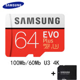 SAMSUNG 100Mb/s Memory Card 128GB 64gb 32gb 256gb Micro SD Card Class10 U3 Microsd Flash TF Card for Phone with SDHC SDXC