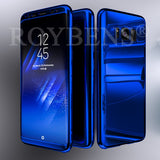 For Samsung Galaxy S8 Case Roybens Luxury Ultra Thin Bling Mirror 360 Full Protection Cover For Galaxy S8 Plus Case 2 in 1 Armor