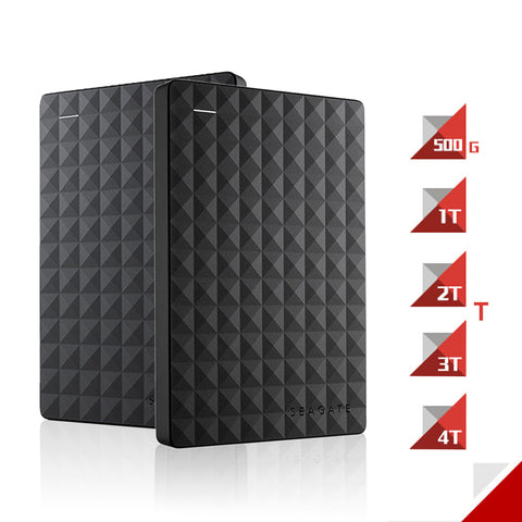 Seagate Expansion HDD Hard Drive Disk USB 3.0 2.5" 500G/1TB/2TB/4TB Portable External Hard Drive Disk hdd for Desktop Laptop
