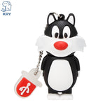 KRY Cartoon Cat Duck Rabbit Lion USB Flash Drive 2.0 4GB 8GB 16GB 32GB 64GB Creative USB Flash Drive Pendrive Free Shipping