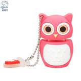 KRY cute cartoon owl USB flash drive memory stick 4GB 8GB 16GB 32GB 64GB U disk USB 2.0 PendrivesUSB flash pen Free Shipping