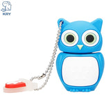 KRY cute cartoon owl USB flash drive memory stick 4GB 8GB 16GB 32GB 64GB U disk USB 2.0 PendrivesUSB flash pen Free Shipping