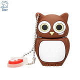 KRY cute cartoon owl USB flash drive memory stick 4GB 8GB 16GB 32GB 64GB U disk USB 2.0 PendrivesUSB flash pen Free Shipping