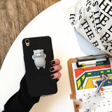 KISSCASE Cat Case For iPhone 5s 5 SE 7 7 Plus 6 6s Plus Case Cute Silicon Cartoon Cat Cases For iPhone 7 7 Plus 6 6s Cover Coque