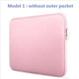 BinFul Multicolor Soft Laptop Sleeve 11 13 15 15.6 inch Laptop Bag Case For Macbook Air 13 Pro Retina 15 Notebook Bags 12'' 14''