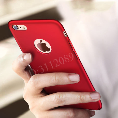 Fashion Hard Matte Case For iPhone 6 Cases 5s 5 SE 6s 6 Plus For iPhone 7 Case Plus 360 Full Cover Plastic Phone Cover P35