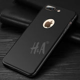 H&A 360 Degree Full Cover Case For iPhone 7 6s 5s 5 SE With Tempered Glass Case cover For iphone 7 6 Plus Phone bag Capa Coque