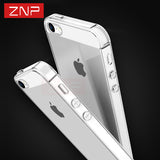 ZNP Ultra Thin Soft Transparent TPU Case For iPhone 5 5S SE Clear Silicone Case Cover For iPhone 5S SE 5 Phone Case Capa Coque