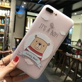 sFor iPhone 6 Case iPhone 7 8 Case Silicone Niceking Cute Cartoon Matte TPU Soft Back Cover Phone Cases For iPhone 6S 6 7 8 Plus