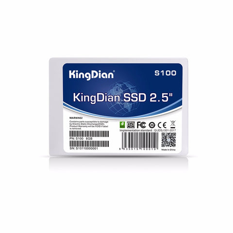 KingDian Hot Item S100 8 -16 -32GB S400 120GB S280 240 S280 480GB SSD  2.5'' SATA3  Internal Solid State Drive HD HDD for Laptop