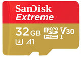 Free shipping SanDisk Memory Card Extreme microSD UHS-I microSDXC Class10 U3 100 MB/s 32GB 64GB TF Card Support 4K UHD