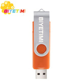 Biyetimi Promotion The OTG Phone USB Flash Drive Universal Smart Phone OTG USB Pen Pendrives 4gb 8gb 16gb 32gb 64g U Disk