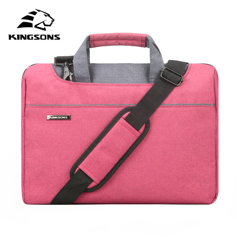 Kingsons Men and Women Laptop Handbag Notebook Computer Sleeve Bags Carrying Office Bussiness Preferred Travel Tote