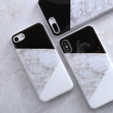 SoCouple For iphone 5s 5 SE 6 6s 8 6/7/8 plus X Granite Scrub Marble Stone image Painted Silicone Phone Case For iphone 7 case