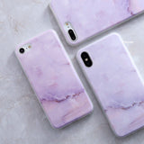 SoCouple For iphone 5s 5 SE 6 6s 8 6/7/8 plus X Granite Scrub Marble Stone image Painted Silicone Phone Case For iphone 7 case