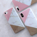 SoCouple For iphone 5s 5 SE 6 6s 8 6/7/8 plus X Granite Scrub Marble Stone image Painted Silicone Phone Case For iphone 7 case