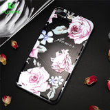 FLOVEME 3D Flower Soft Phone Case For iPhone 6 6s Relief Rose Silicon Cases For iPhone 7 5s 5 8 8 Plus Cute Floral Cover Capinha