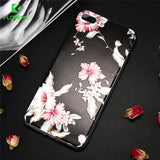 FLOVEME 3D Flower Soft Phone Case For iPhone 6 6s Relief Rose Silicon Cases For iPhone 7 5s 5 8 8 Plus Cute Floral Cover Capinha