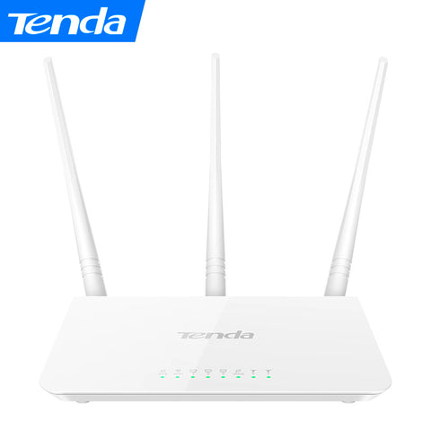 Tenda F3 300Mbps Wireless WiFi Router, Multi Language Firmware, 1*WAN+3*LAN Ports, Perfect to Small & Medium House,Easy Setup