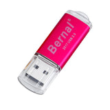 Bernal USB Flash Drive 16gb 32gb 64gb flash memory Metal Pendrive High Speed 2.0 Flash Drive with Key Ring Stick Free Shipping