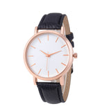 Fashion Unisex Montre Femme Reloj Mujer Leather Stainless Men's Watch Wholesale Quartz Wrist Watches Women Hot Fast Shipping