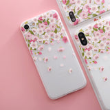 SoCouple Relief TPU case For iphone 7 8 7/8 plus 5 5s SE Case Ultra-thin Scrub Silicone Phone Cases For iphone 6 6S Plus X