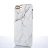 Luxury Marble Pattern i 8 Phone Case For iPhone 8 Plus Case For iPhone8 Plus Black Phone Accessories Coque X 7 Plus 6 6S 5 S SE