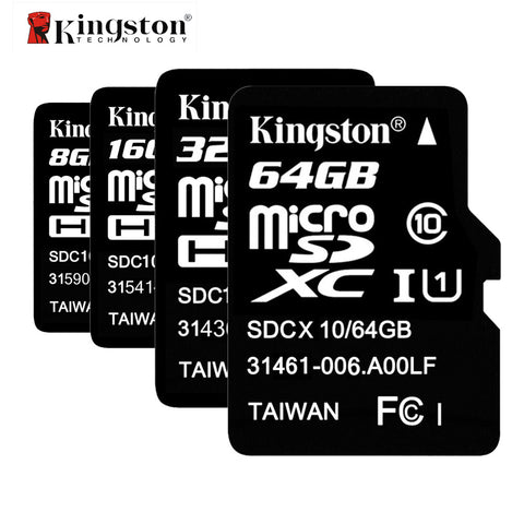 Kingston Class 10 Micro SD Card 8GB 16GB 32GB 64GB Memory Card C10 Mini SD Card 64 gb 32 gb SDHC SDXC TF Card Microsd ES Stock